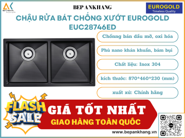 Chậu rửa bát chống xướt Eurogold EUC28746ED